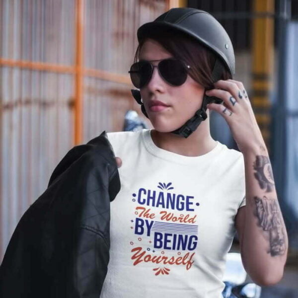 Change women t shirt