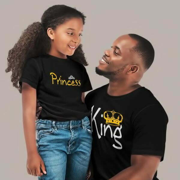 King Princess T Shirtin Black Colour