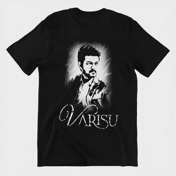 Actor Vijay Varisu T Shirt for Men