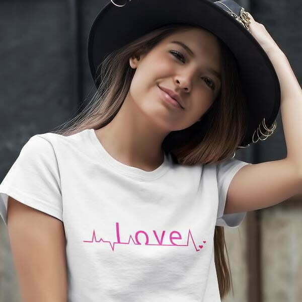 Love T Shirt for Female
