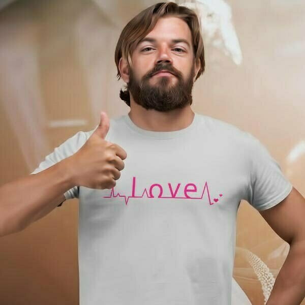 Love T Shirt for Male
