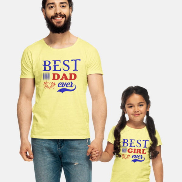 Best Dad and Daughter T Shirt