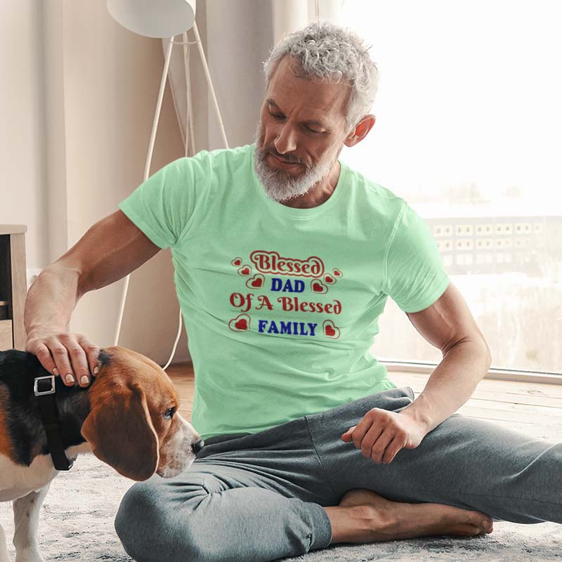 Blessed Dad T Shirt