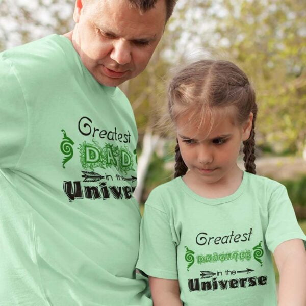 Greatest T Shirt for Dad and Daughter