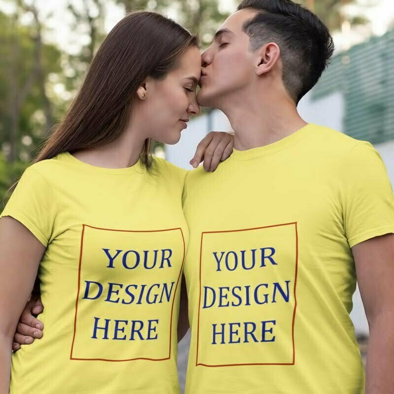 Customised T Shirt For Couples Therimaan